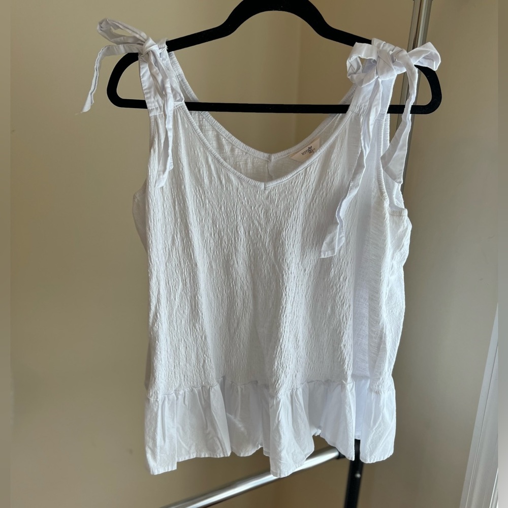 White Tank Blouse